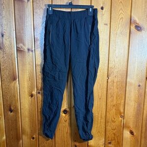 Men's Black Jogger Pants Columbia size medium Omni shield advanced repellency